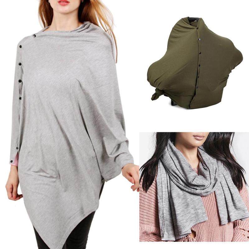 Infant Car Seat Cover - Popular Nursing Breastfeeding Cover Baby Scarf