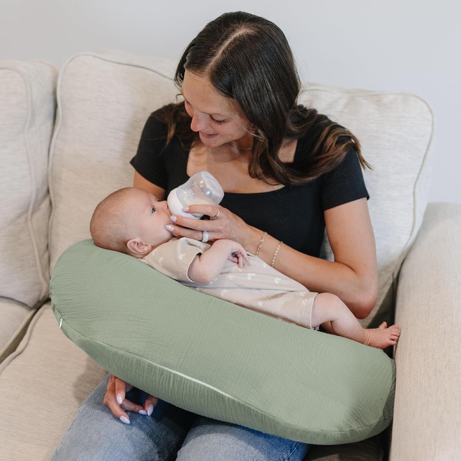 2PCS/set Nursing Pillow Cover  - đánh giá và giá Nursing Pillow Breastfeeding