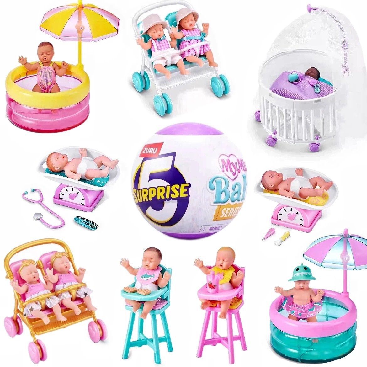 ZURU 5 Surprise My Mini Baby S - đánh giá và giá Baby Products Toys